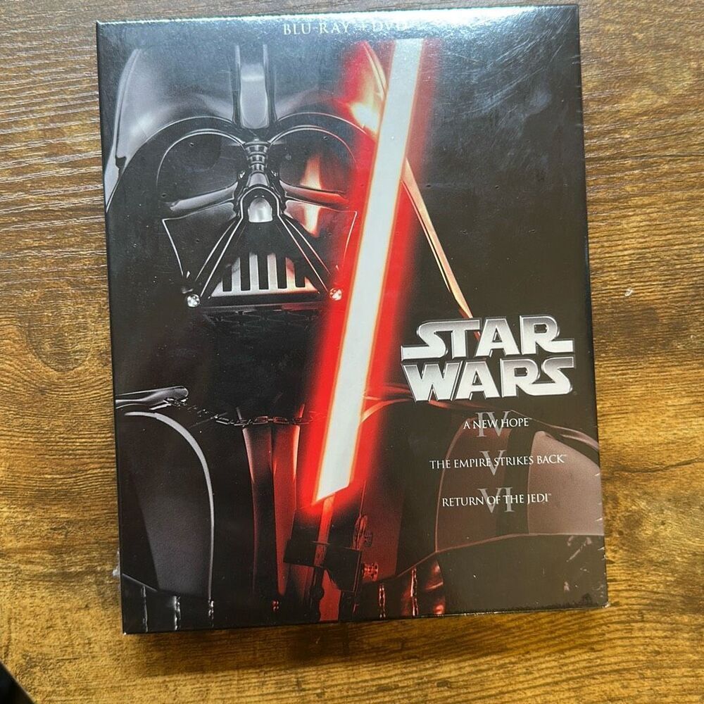 Star Wars Trilogy‎ Blu-ray/DVD, 2013 6-Disc Set SEALED A New Hope Return of Jedi